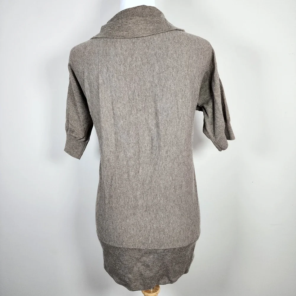 Banana Republic Cardigan Womens Small Knit Wool Cashmere Blend Luxury Open Front - Picture 4 of 14